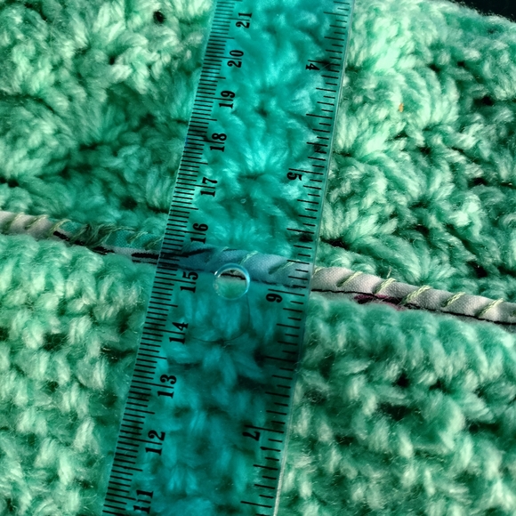 Cute vintage crochet handbag purse - Picture 4 of 5